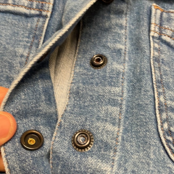 NWOT Madewell Jean Snap Down Skirt Sz 27 /Sz 4 - Picture 8 of 8